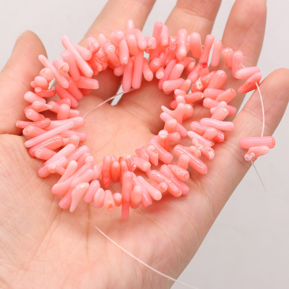 Natural Stone coral Strands