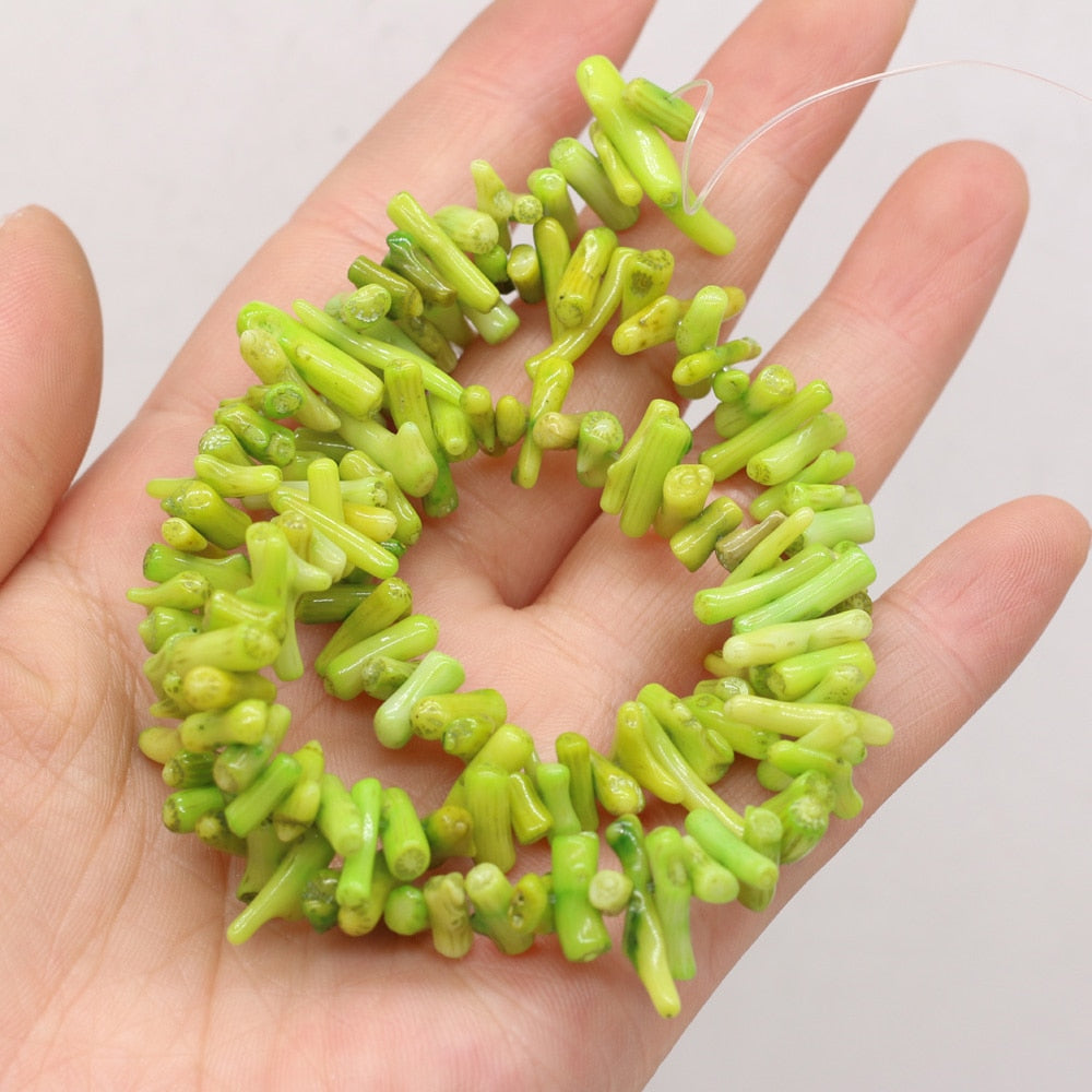 Natural Stone coral Strands
