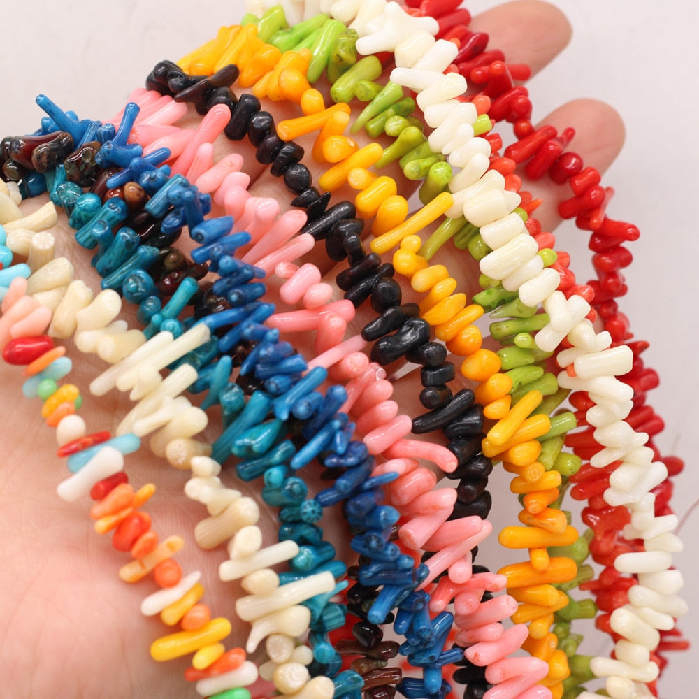 Natural Stone coral Strands