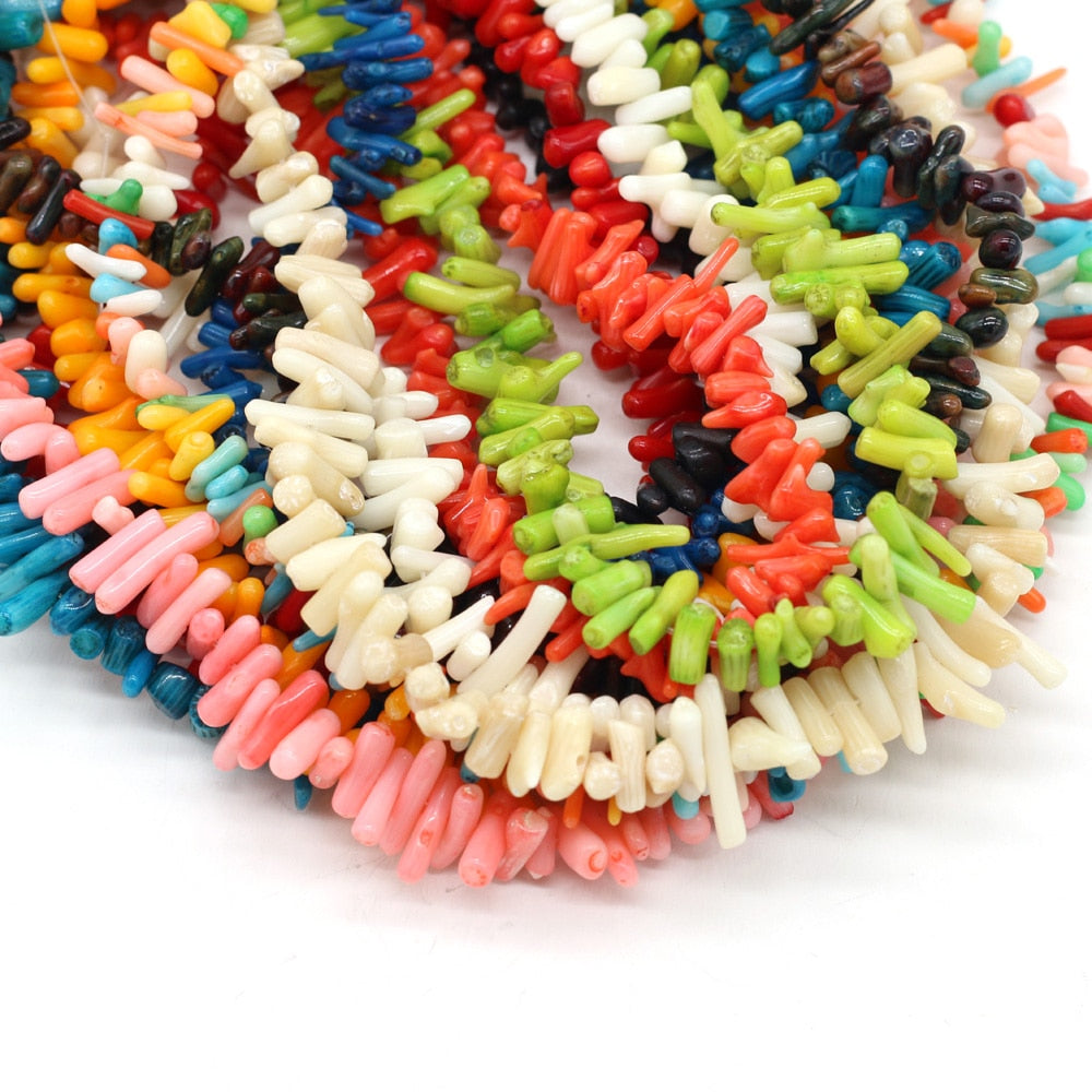Natural Stone coral Strands