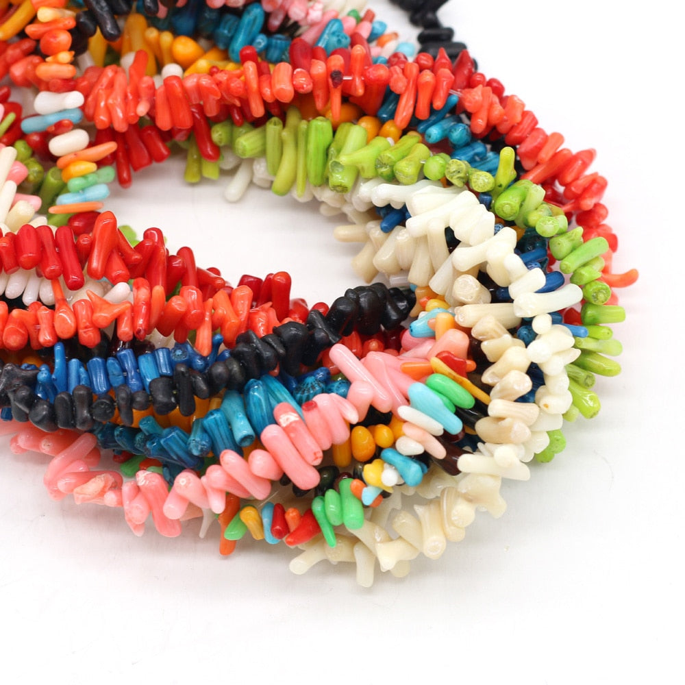 Natural Stone coral Strands