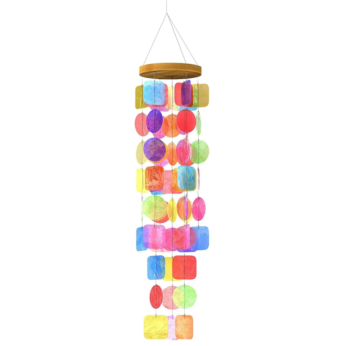 Rainbow Wind Chimes Shell for in or outdoor