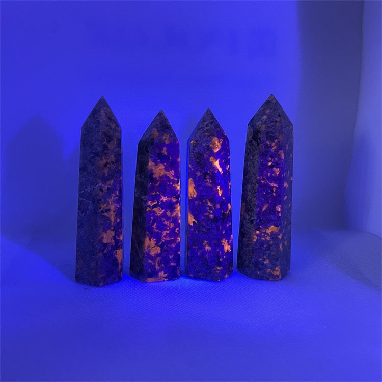 5A+ Natural Stone Yooperlite Crystals tower
