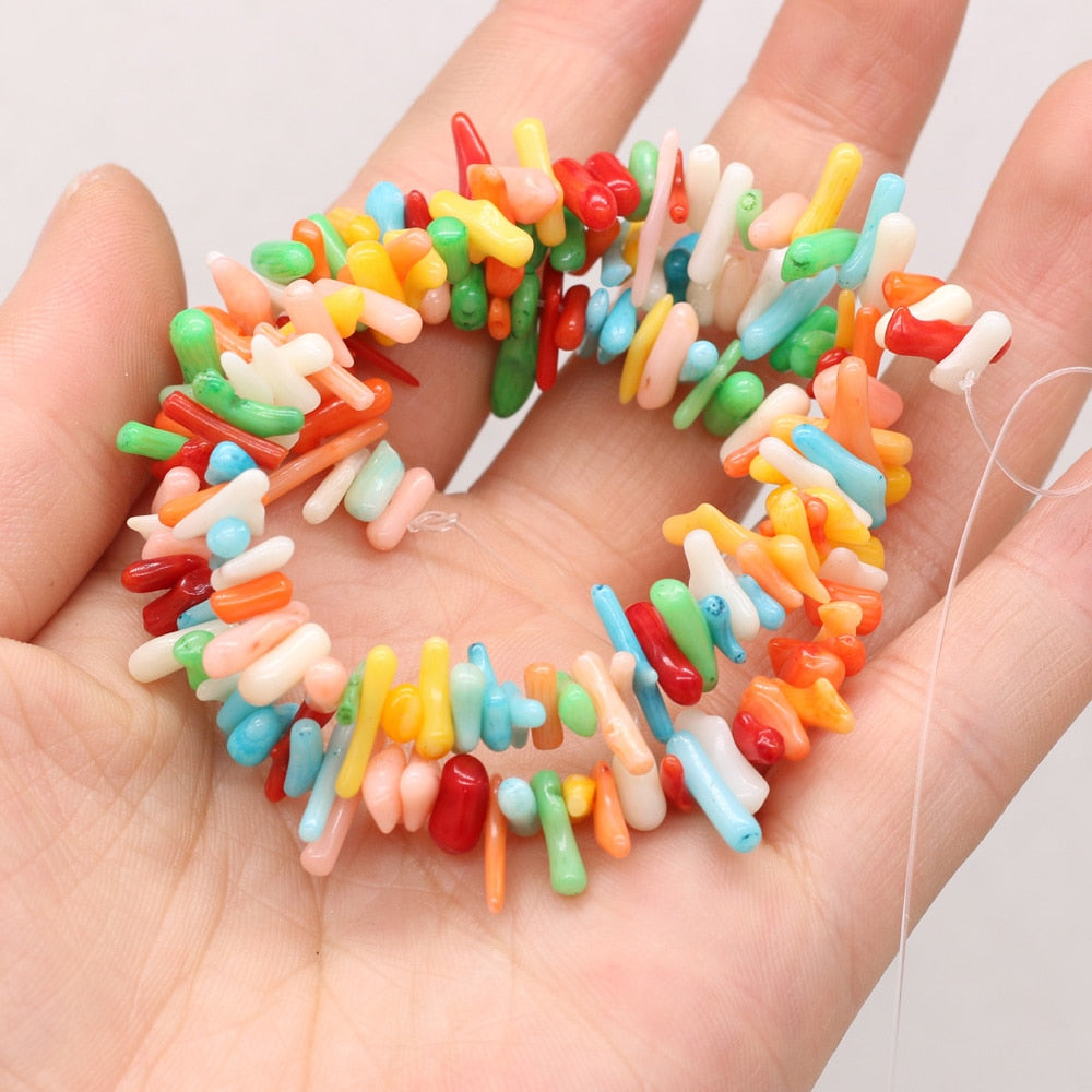 Natural Stone coral Strands
