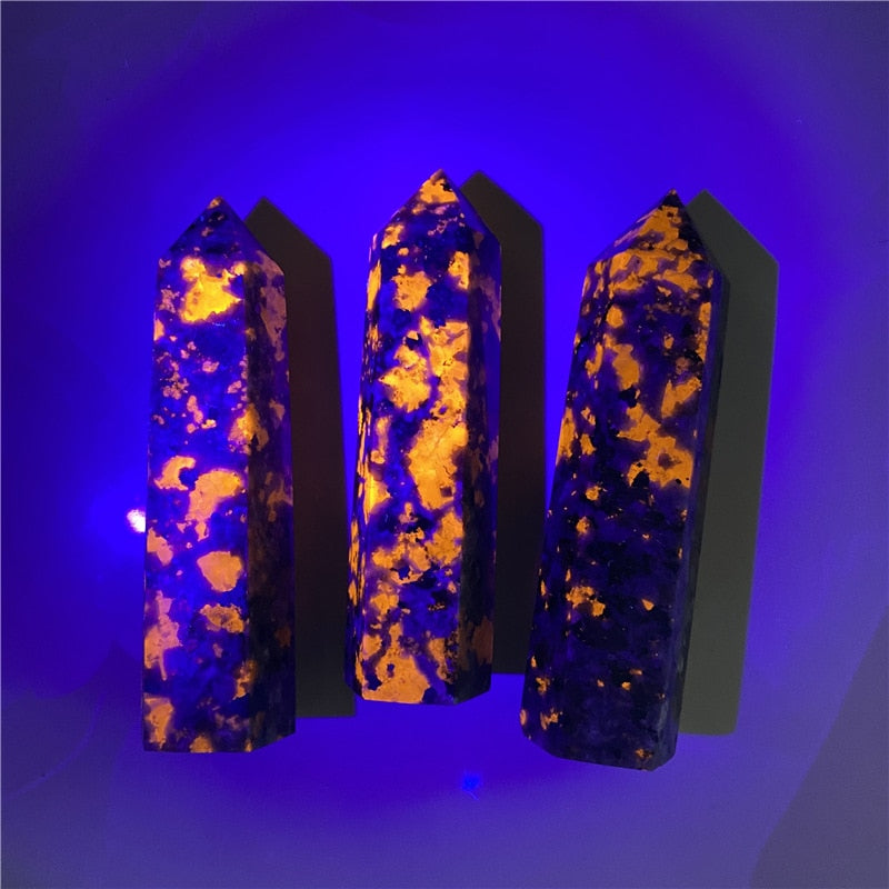 5A+ Natural Stone Yooperlite Crystals tower