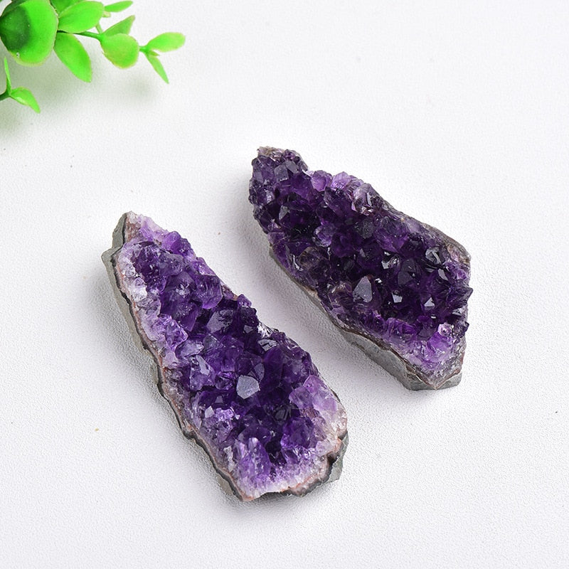 Amethyst Geode Natural Stone Crystal Cluster