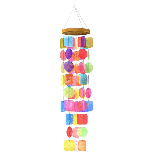 Rainbow Wind Chimes Shell for in or outdoor